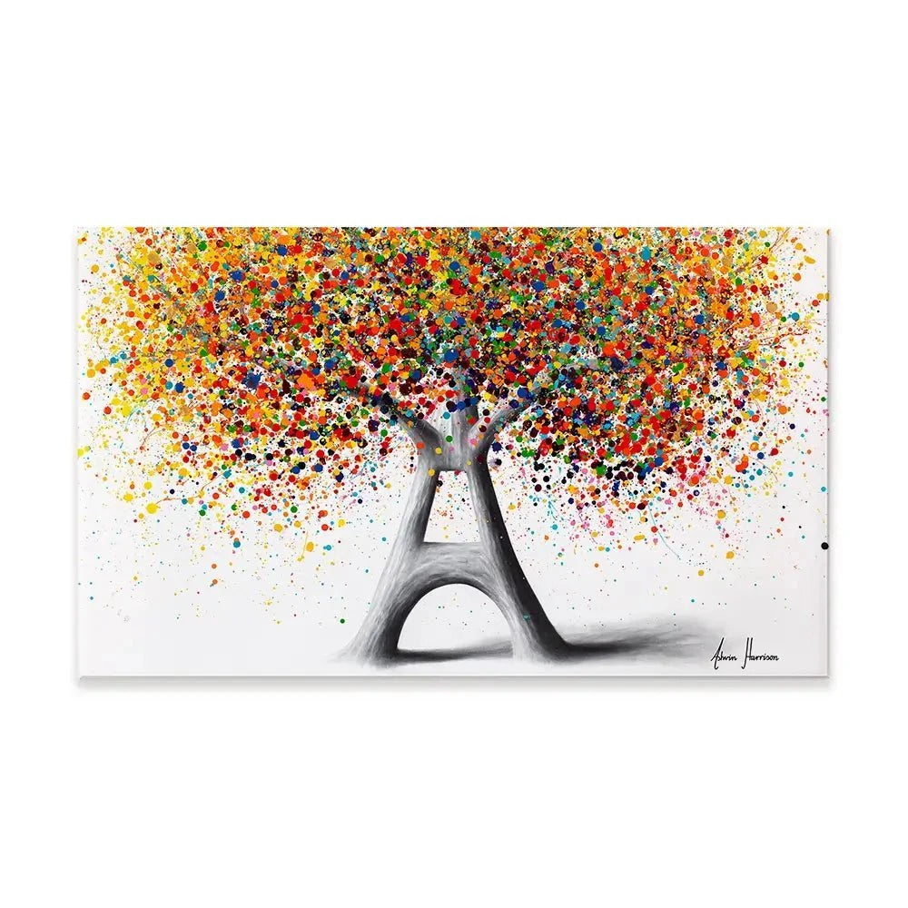 Tree Of Paris Canvas Print Tree Of Paris Canvas Print wall art product Ashvin Harrison