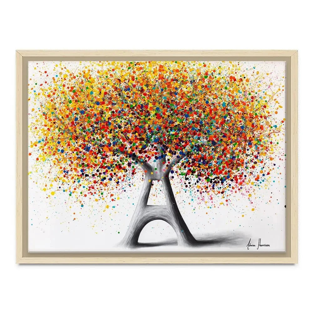 Tree Of Paris Canvas Print Tree Of Paris Canvas Print wall art product Ashvin Harrison