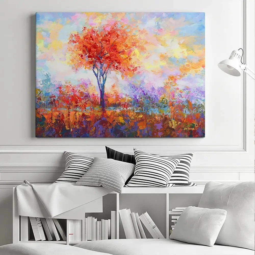 Tree Of Serenity Canvas Print Tree Of Serenity Canvas Print wall art product Leon Devenice