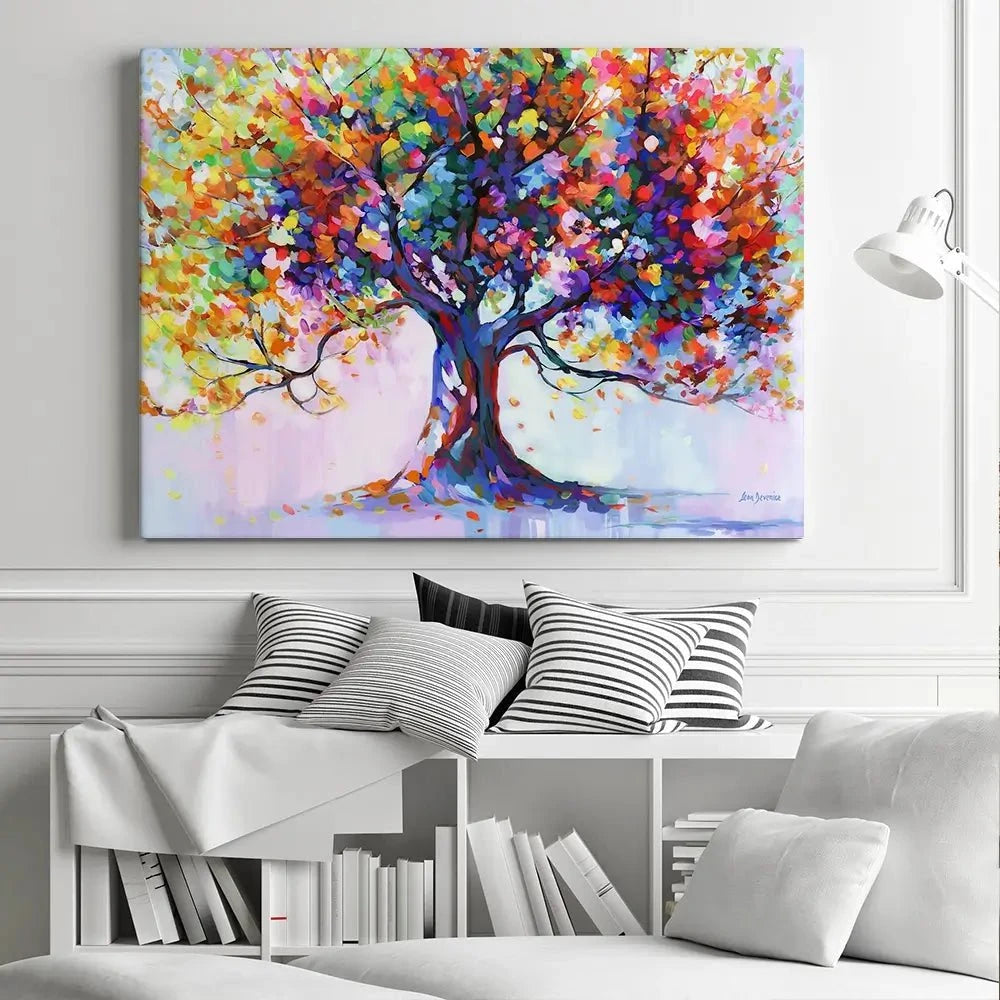 Tree Of Wellbeing Canvas Print Tree Of Wellbeing Canvas Print wall art product Leon Devenice