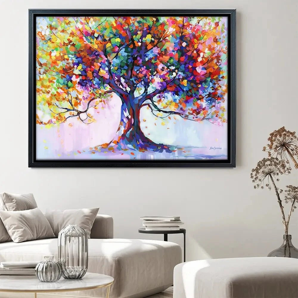 Tree Of Wellbeing Canvas Print Tree Of Wellbeing Canvas Print wall art product Leon Devenice