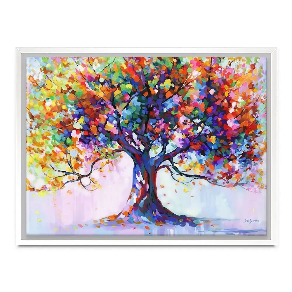 Tree Of Wellbeing Canvas Print Tree Of Wellbeing Canvas Print wall art product Leon Devenice