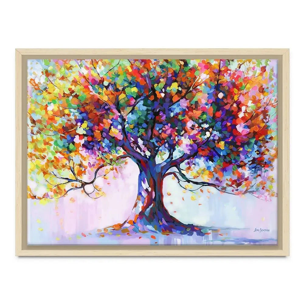 Tree Of Wellbeing Canvas Print Tree Of Wellbeing Canvas Print wall art product Leon Devenice