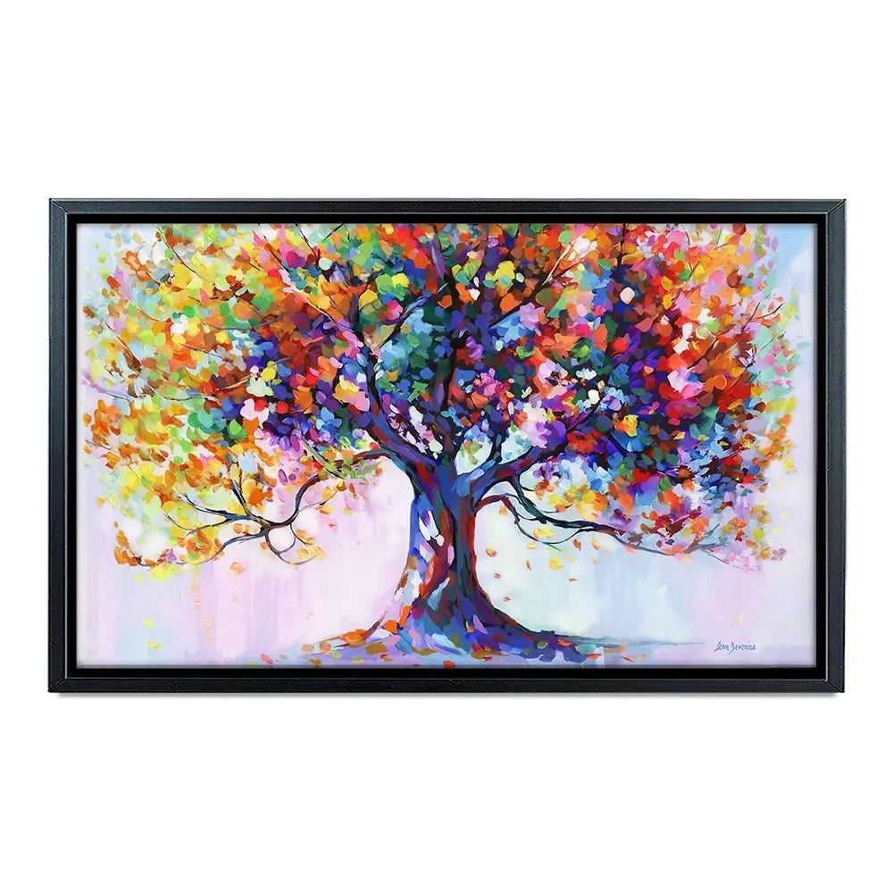 Tree Of Wellbeing Canvas Print Tree Of Wellbeing Canvas Print wall art product Leon Devenice