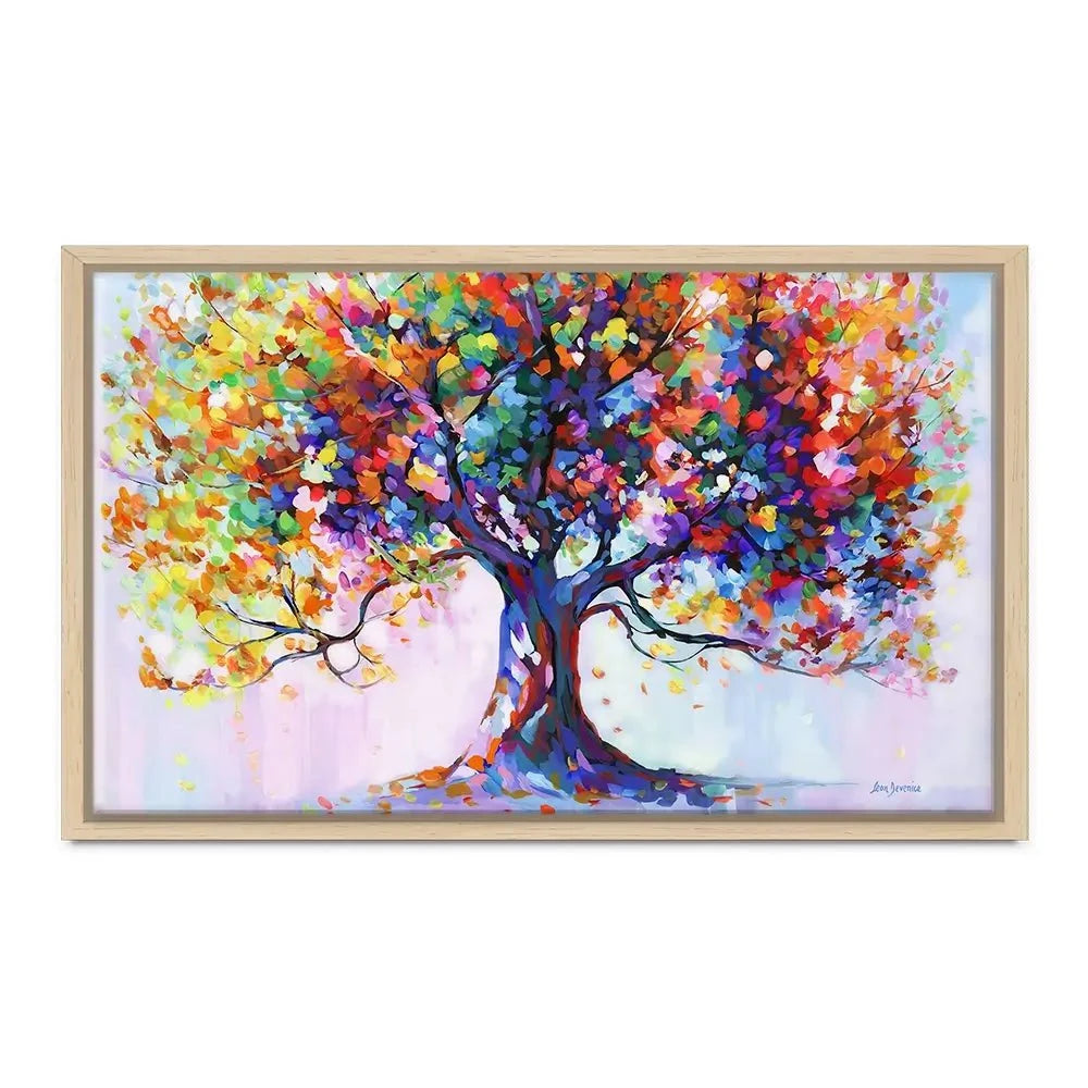 Tree Of Wellbeing Canvas Print Tree Of Wellbeing Canvas Print wall art product Leon Devenice