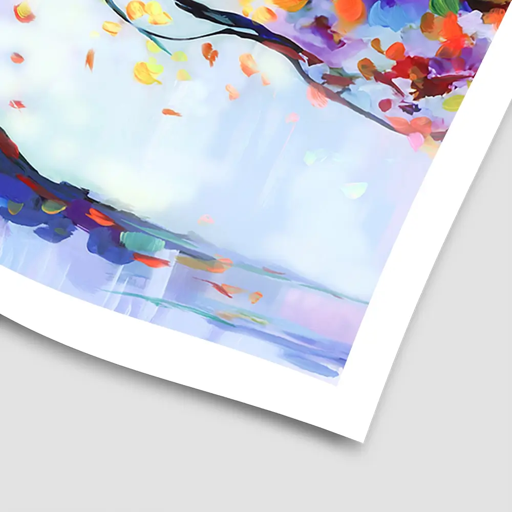 Tree Of Wellbeing Square Art Print Tree Of Wellbeing Square Art Print wall art product Leon Devenice