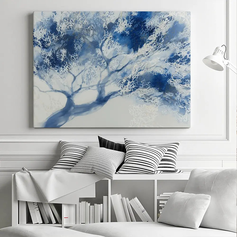 Tree Splatter Canvas Print Tree Splatter Canvas Print wall art product Chromatic Storm Studio