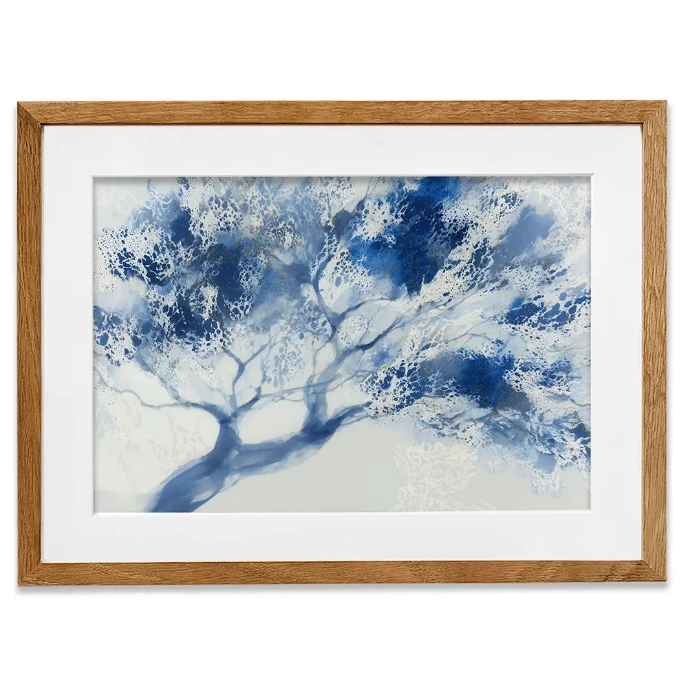 Tree Splatter Framed Art Print Tree Splatter Framed Art Print wall art product Chromatic Storm Studio