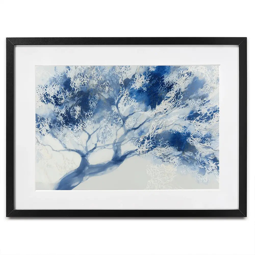 Tree Splatter Framed Art Print Tree Splatter Framed Art Print wall art product Chromatic Storm Studio