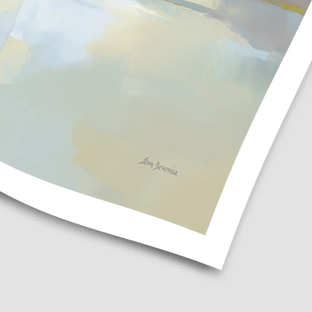 Trees Along The Lake Art Print Trees Along The Lake Art Print wall art product Leon Devenice