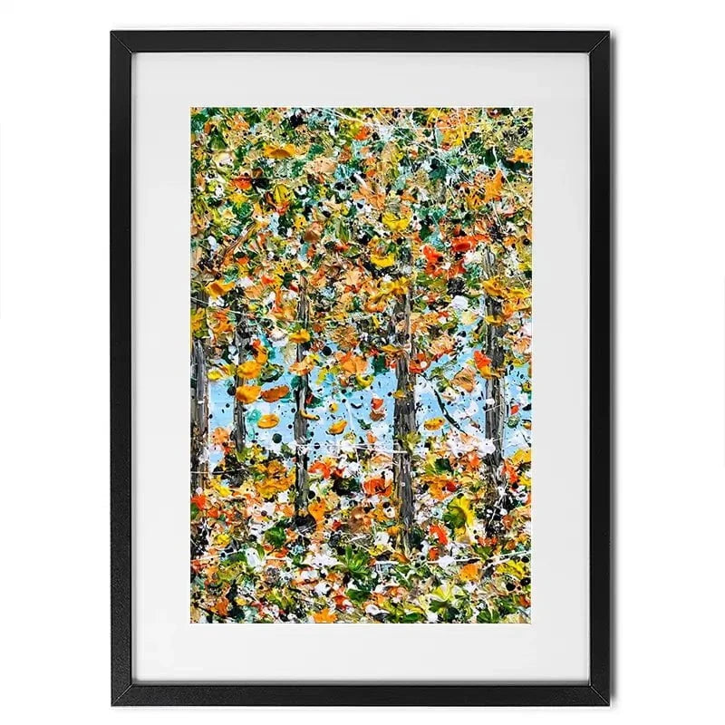 Trees In Autumn Framed Art Print Trees In Autumn Framed Art Print wall art product Charlotte Anna Reed