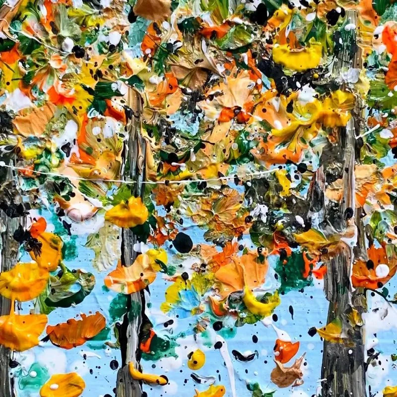 Trees In Autumn Framed Art Print Trees In Autumn Framed Art Print wall art product Charlotte Anna Reed