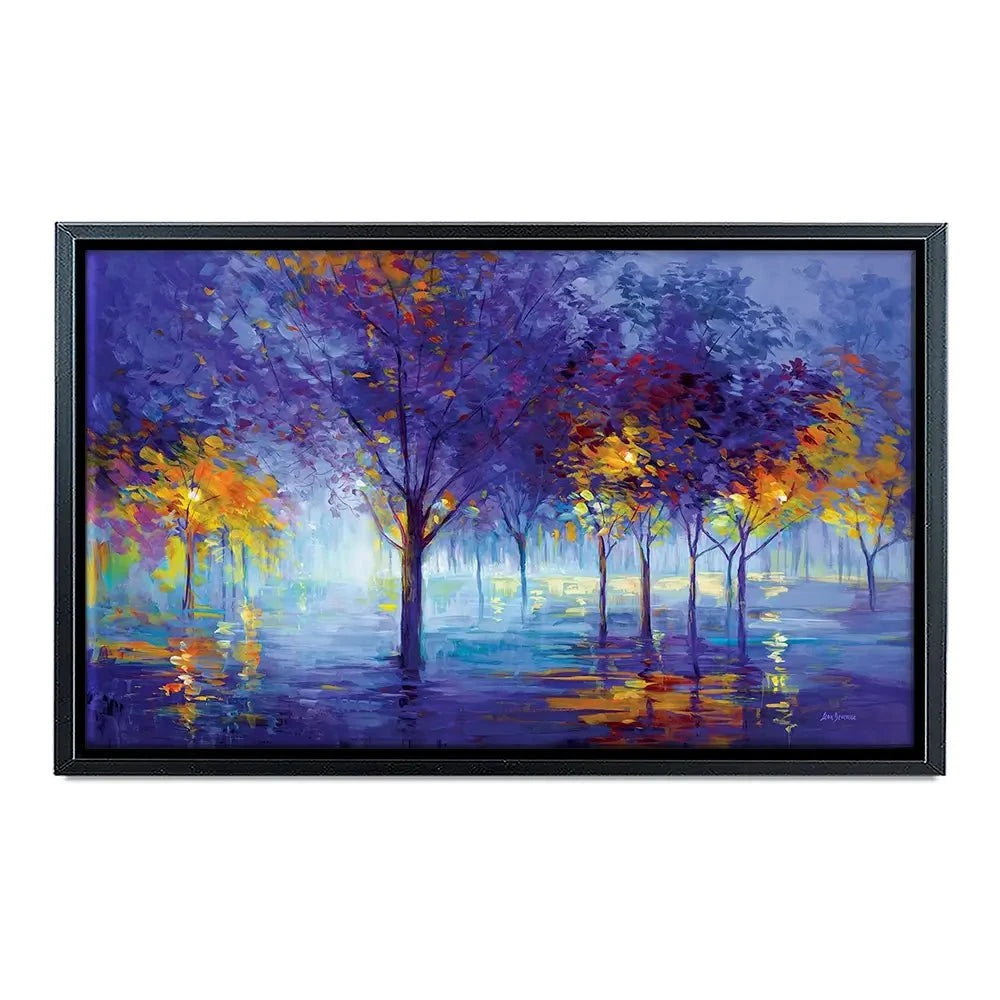 Trees Of Dreamy Nights Canvas Print Trees Of Dreamy Nights Canvas Print wall art product Leon Devenice