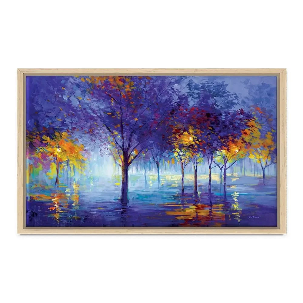 Trees Of Dreamy Nights Canvas Print Trees Of Dreamy Nights Canvas Print wall art product Leon Devenice