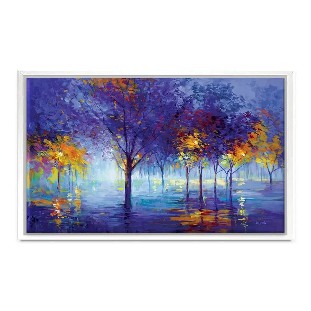Trees Of Dreamy Nights Canvas Print Trees Of Dreamy Nights Canvas Print wall art product Leon Devenice
