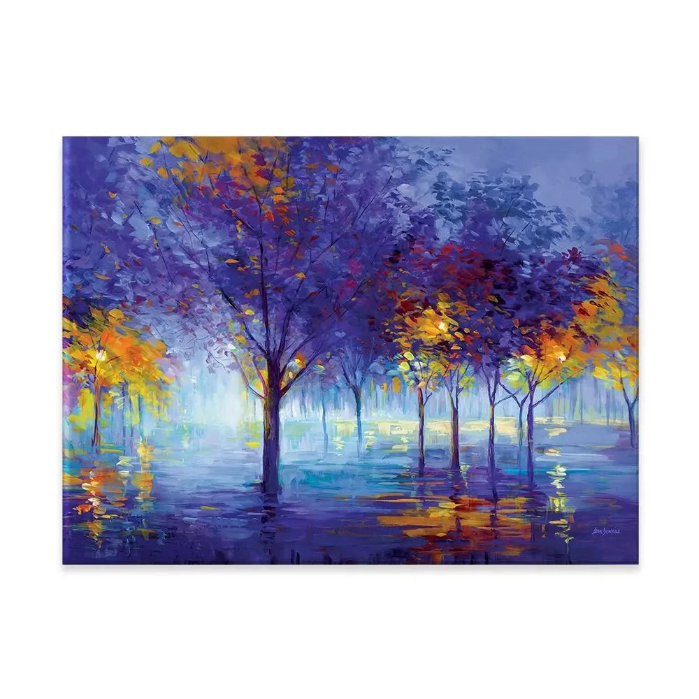 Trees Of Dreamy Nights Canvas Print Trees Of Dreamy Nights Canvas Print wall art product Leon Devenice