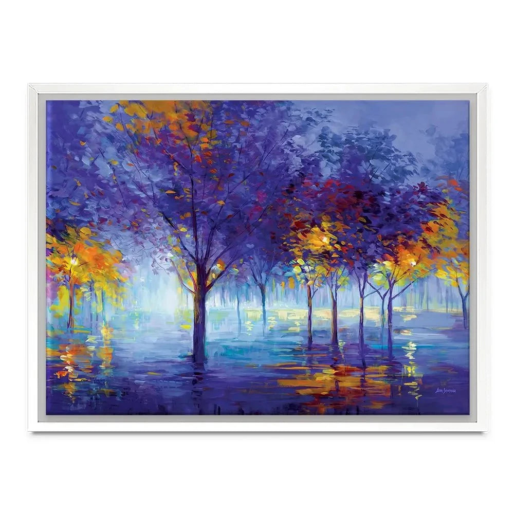 Trees Of Dreamy Nights Canvas Print Trees Of Dreamy Nights Canvas Print wall art product Leon Devenice