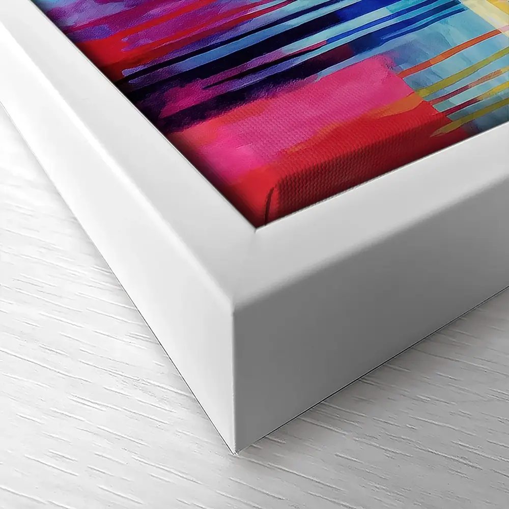 Trees Reflected In Still Water Canvas Print Trees Reflected In Still Water Canvas Print wall art product Chromatic Storm Studio