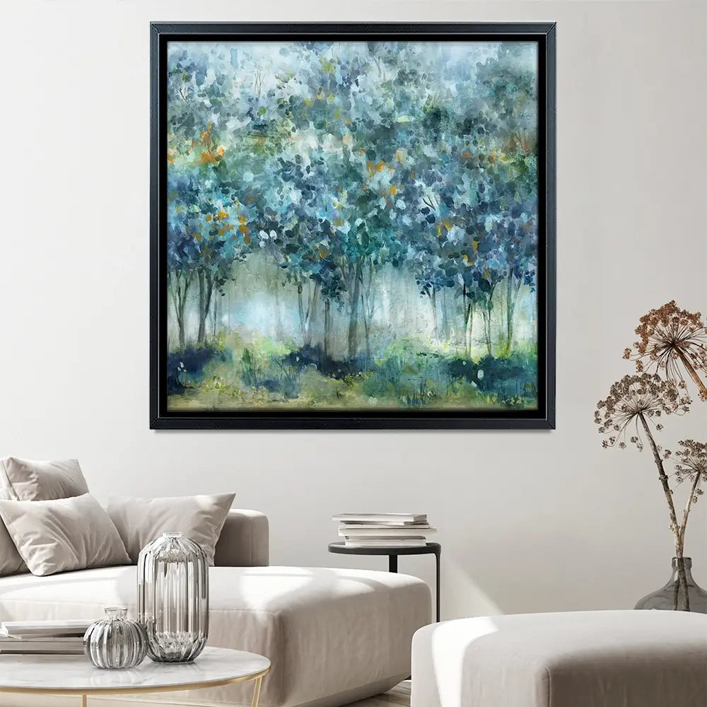 Treetop Mist Canvas Print Treetop Mist Canvas Print wall art product Carol Robinson