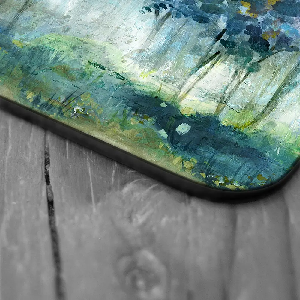 Treetop Mist Coaster Set Treetop Mist Coaster Set wall art product Carol Robinson