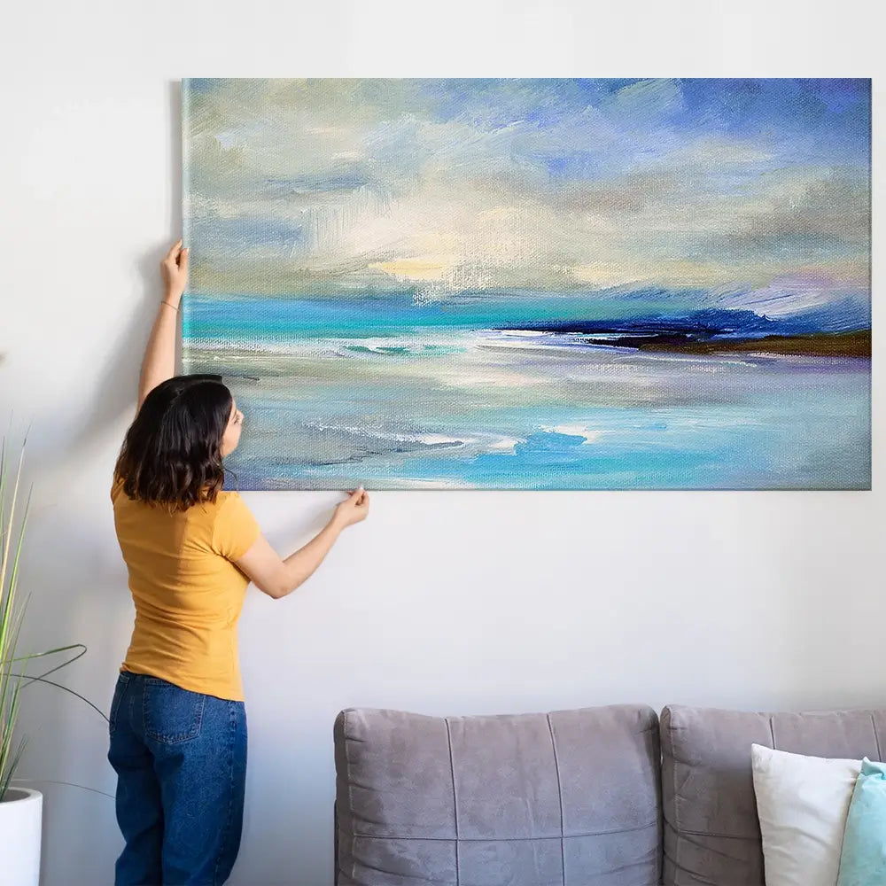 Tropical Bay Oversized Canvas Print Tropical Bay Oversized Canvas Print wall art product Art Print Shop