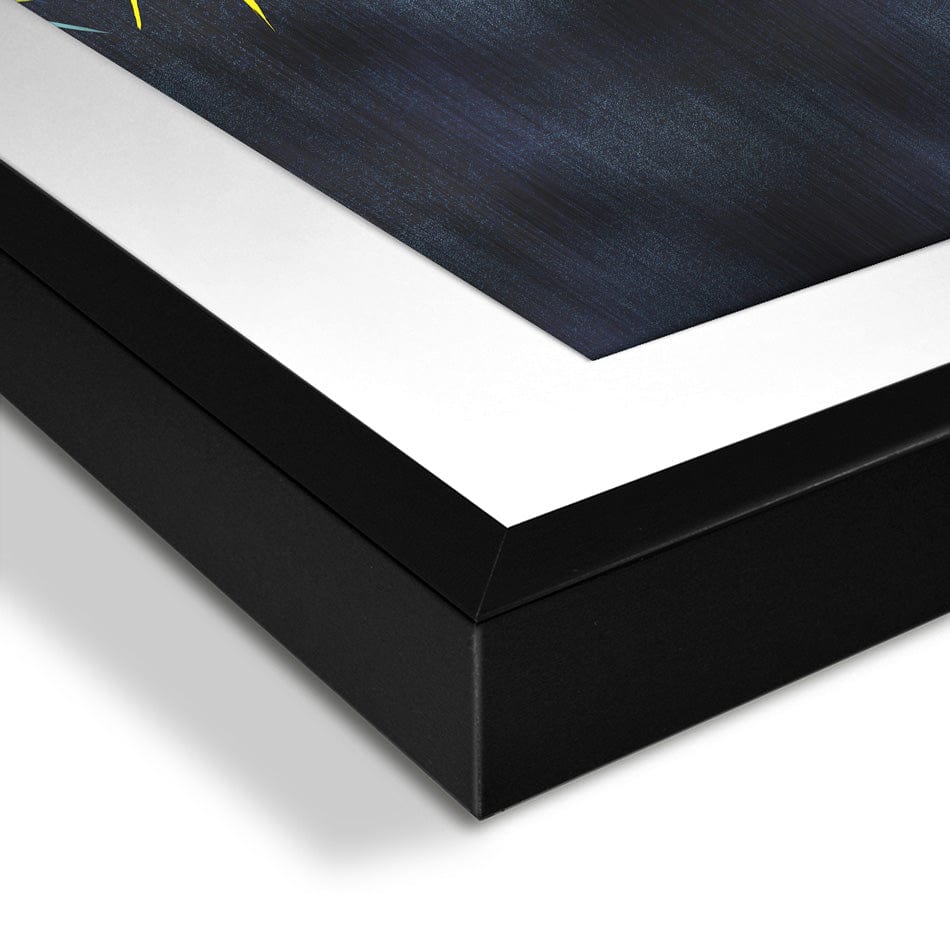 Tropical Hanging Leaves Square Framed Art Print wall art product Katrine_arty / Shutterstock