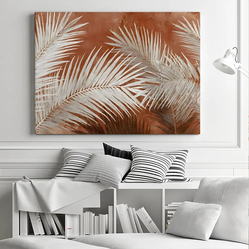 Tropical Palms 2 Canvas Print Tropical Palms 2 Canvas Print wall art product Petals Prints Design - Independent