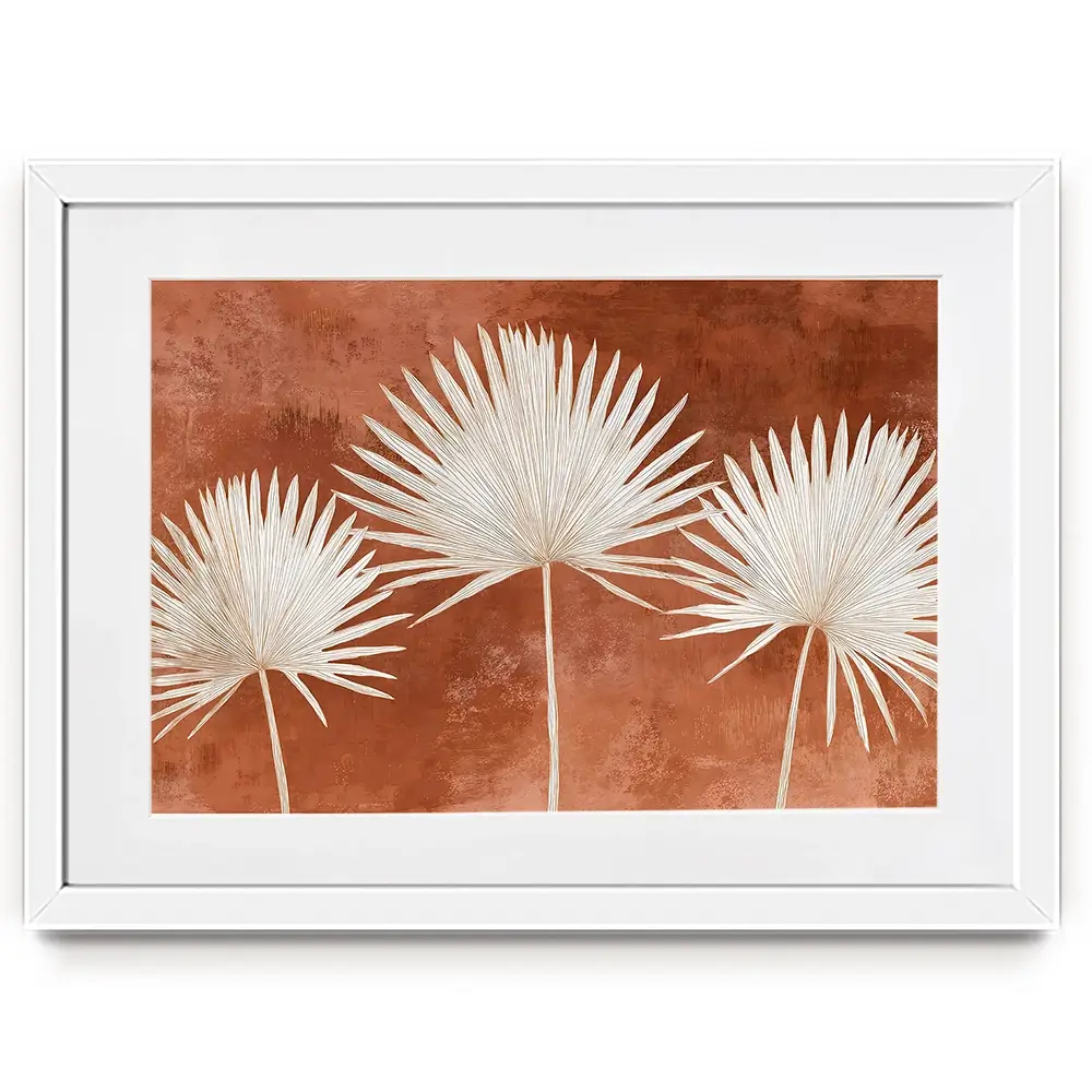 Tropical Palms 3 Framed Art Print Tropical Palms 3 Framed Art Print wall art product Petals Prints Design - Independent