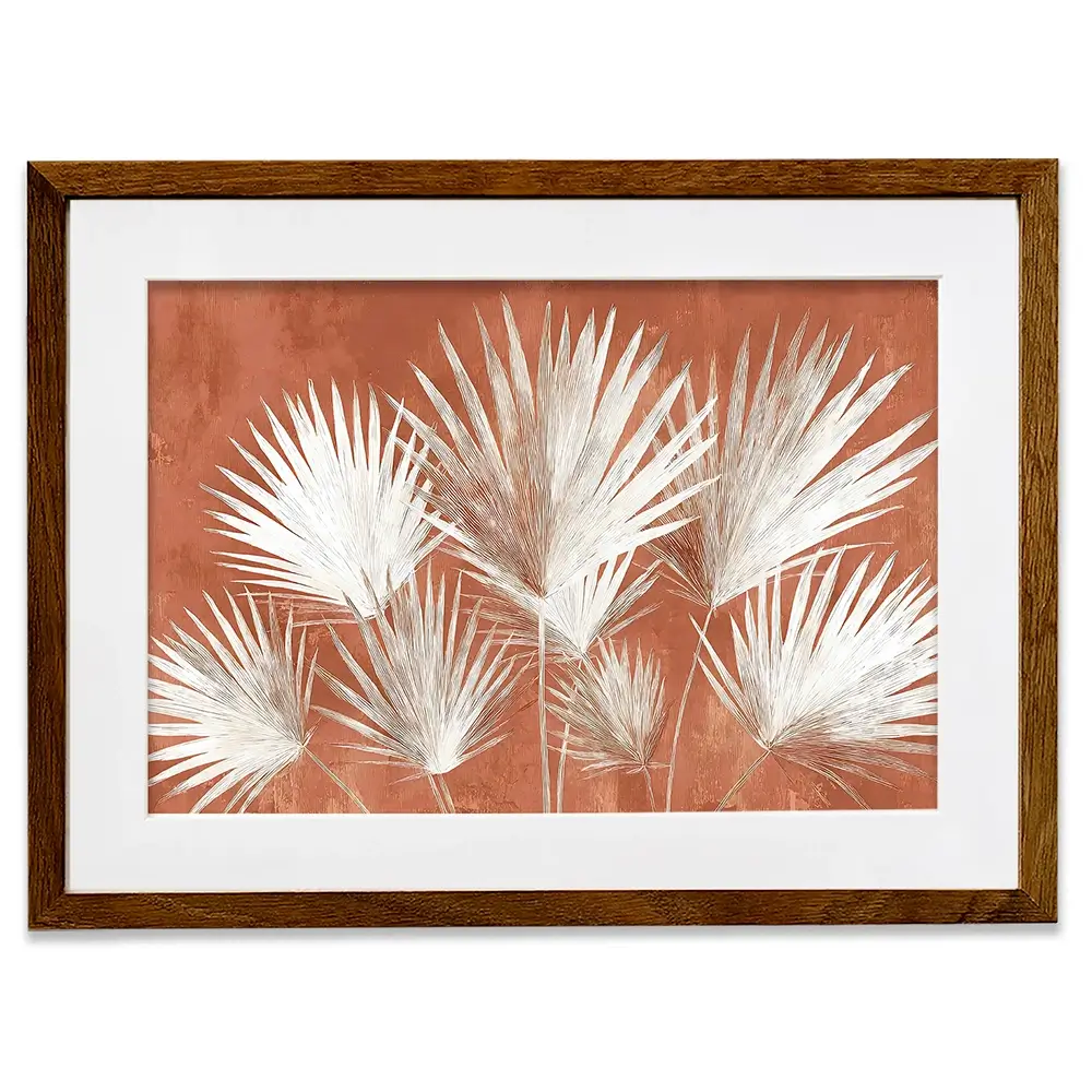 Tropical Palms  Framed Art Print Tropical Palms  Framed Art Print wall art product Petals Prints Design - Independent