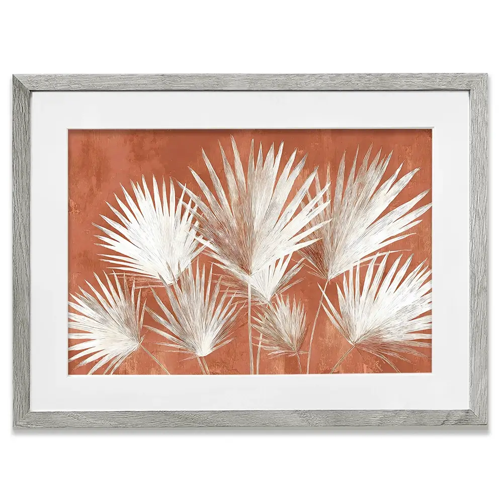 Tropical Palms  Framed Art Print Tropical Palms  Framed Art Print wall art product Petals Prints Design - Independent
