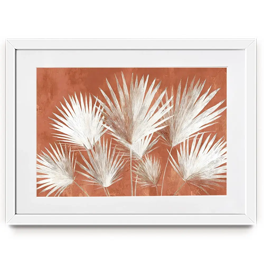 Tropical Palms  Framed Art Print Tropical Palms  Framed Art Print wall art product Petals Prints Design - Independent