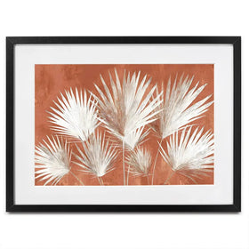 Tropical Palms  Framed Art Print Tropical Palms  Framed Art Print wall art product Petals Prints Design - Independent