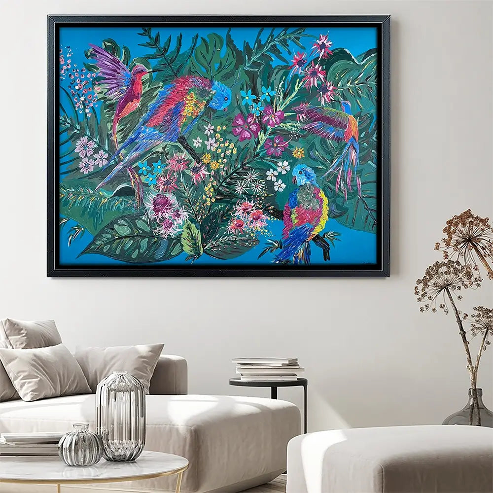 Tropical Paradise Canvas Print Tropical Paradise Canvas Print wall art product Jo Mulligan