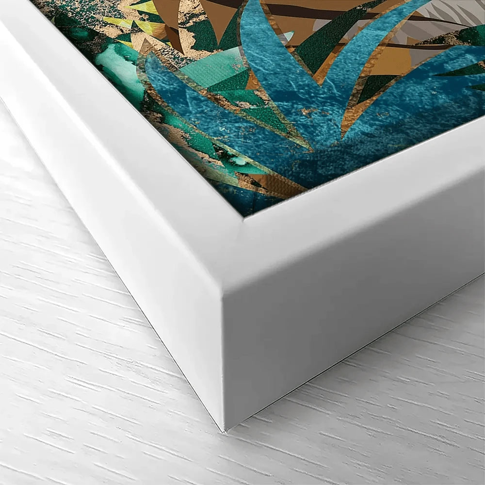 Tropical Tiger Canvas Print Tropical Tiger Canvas Print wall art product Sarah Manovski