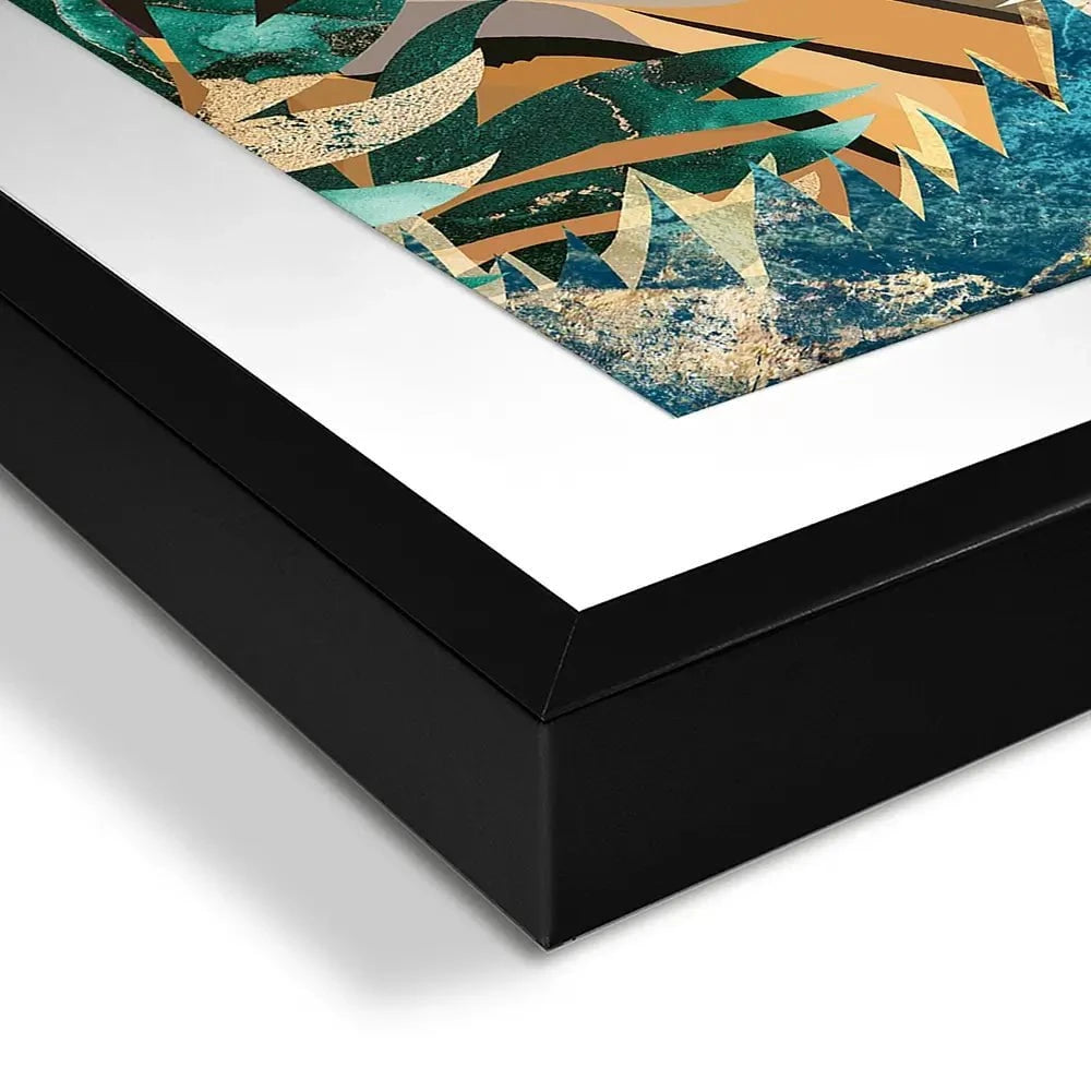 Tropical Tiger Framed Art Print Tropical Tiger Framed Art Print wall art product Sarah Manovski