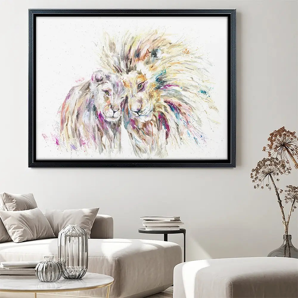 Truest Love Canvas Print Truest Love Canvas Print wall art product Nicola Jane Rowles