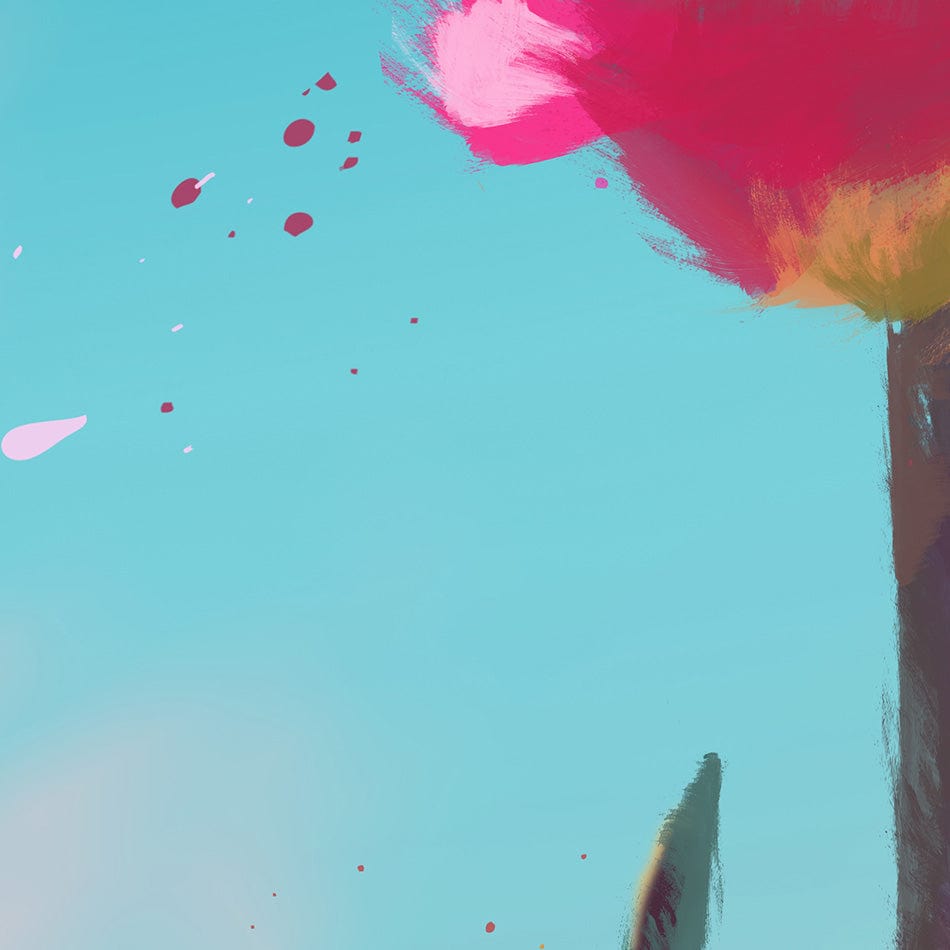 Tulip Meadow Framed Art Print wall art product Aimee Linzi