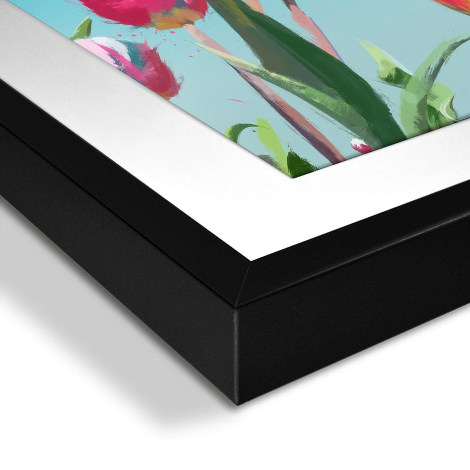 Tulip Meadow Framed Art Print wall art product Aimee Linzi