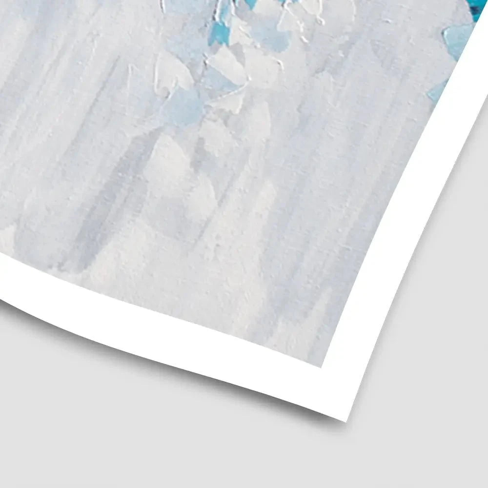 Tumbling Blue Abstract Art Print Tumbling Blue Abstract Art Print wall art product Olga Tkachyk