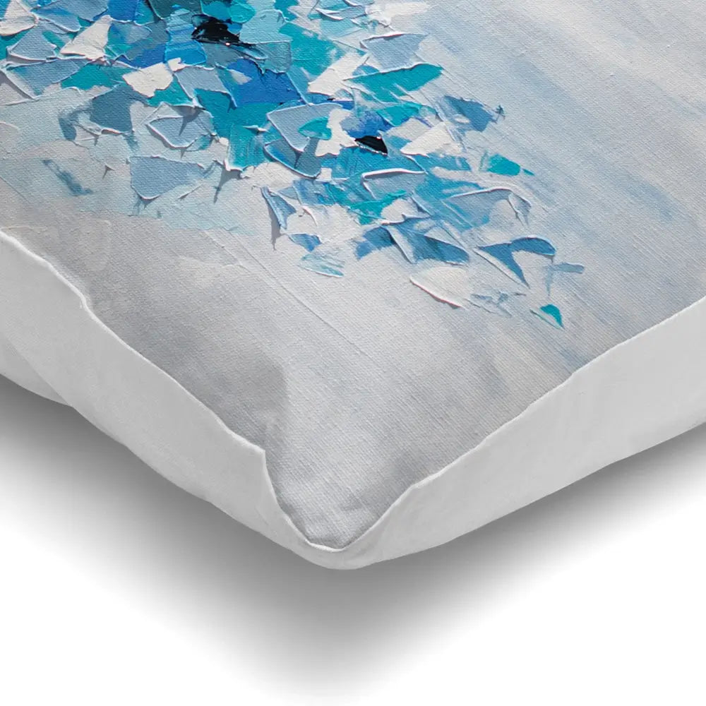 Tumbling Blue Abstract Cushion Tumbling Blue Abstract Cushion wall art product Olga Tkachyk