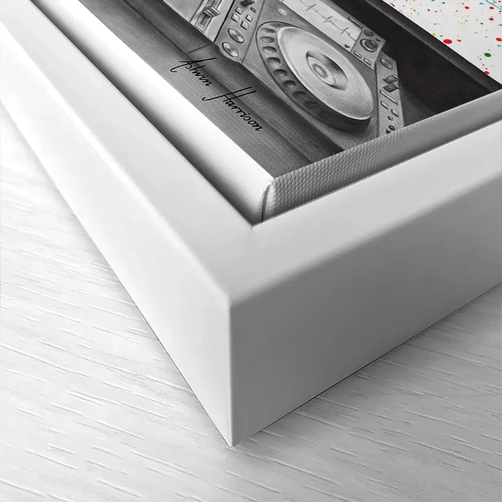 Turn It Up DJ Canvas Print Turn It Up DJ Canvas Print wall art product Ashvin Harrison