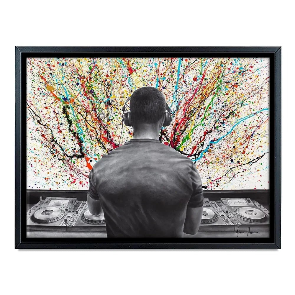 Turn It Up DJ Canvas Print Turn It Up DJ Canvas Print wall art product Ashvin Harrison