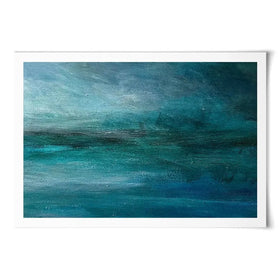 Turquoise Sea And Sky Art Print Turquoise Sea And Sky Art Print wall art product Craig Askew