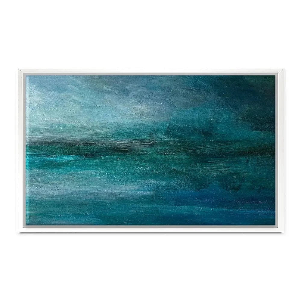 Turquoise Sea And Sky Canvas Print Turquoise Sea And Sky Canvas Print wall art product Craig Askew