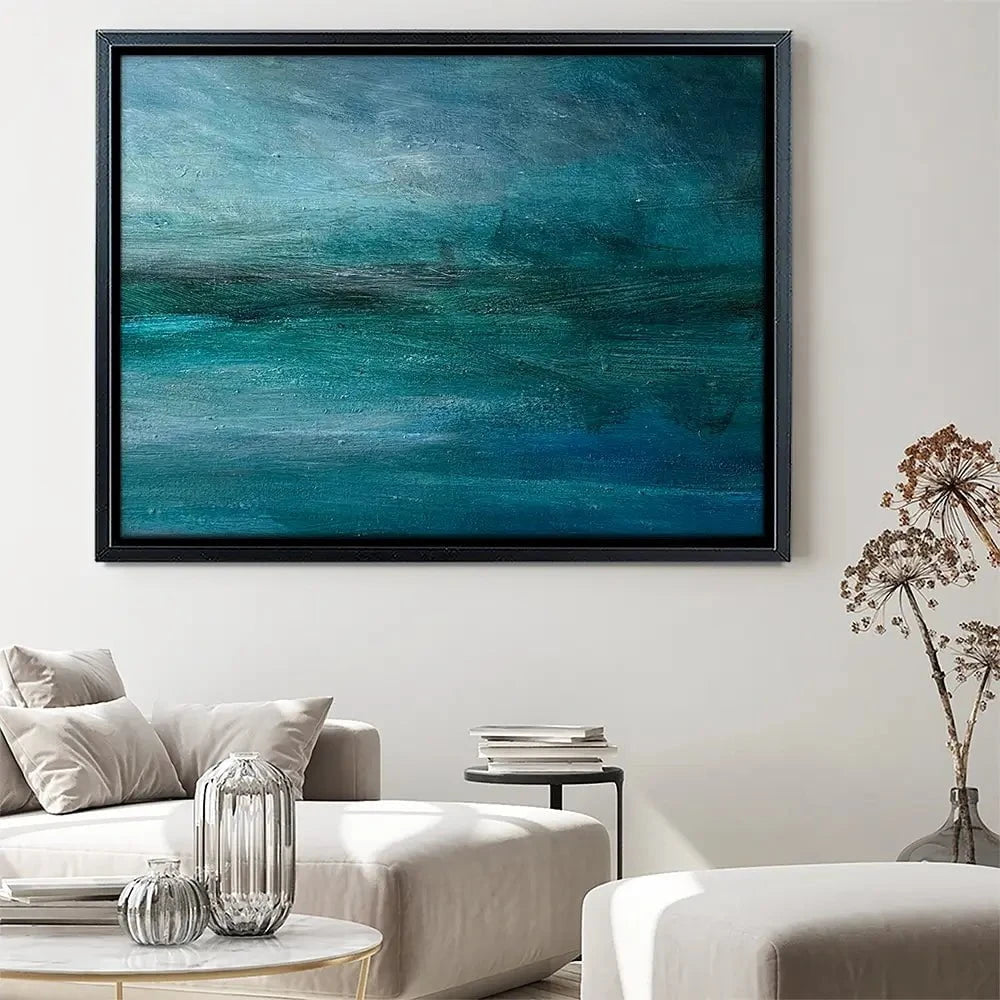 Turquoise Sea And Sky Canvas Print Turquoise Sea And Sky Canvas Print wall art product Craig Askew