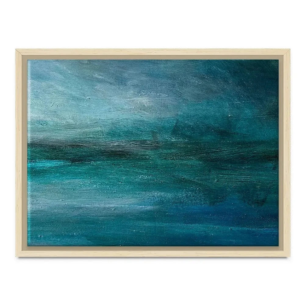 Turquoise Sea And Sky Canvas Print Turquoise Sea And Sky Canvas Print wall art product Craig Askew