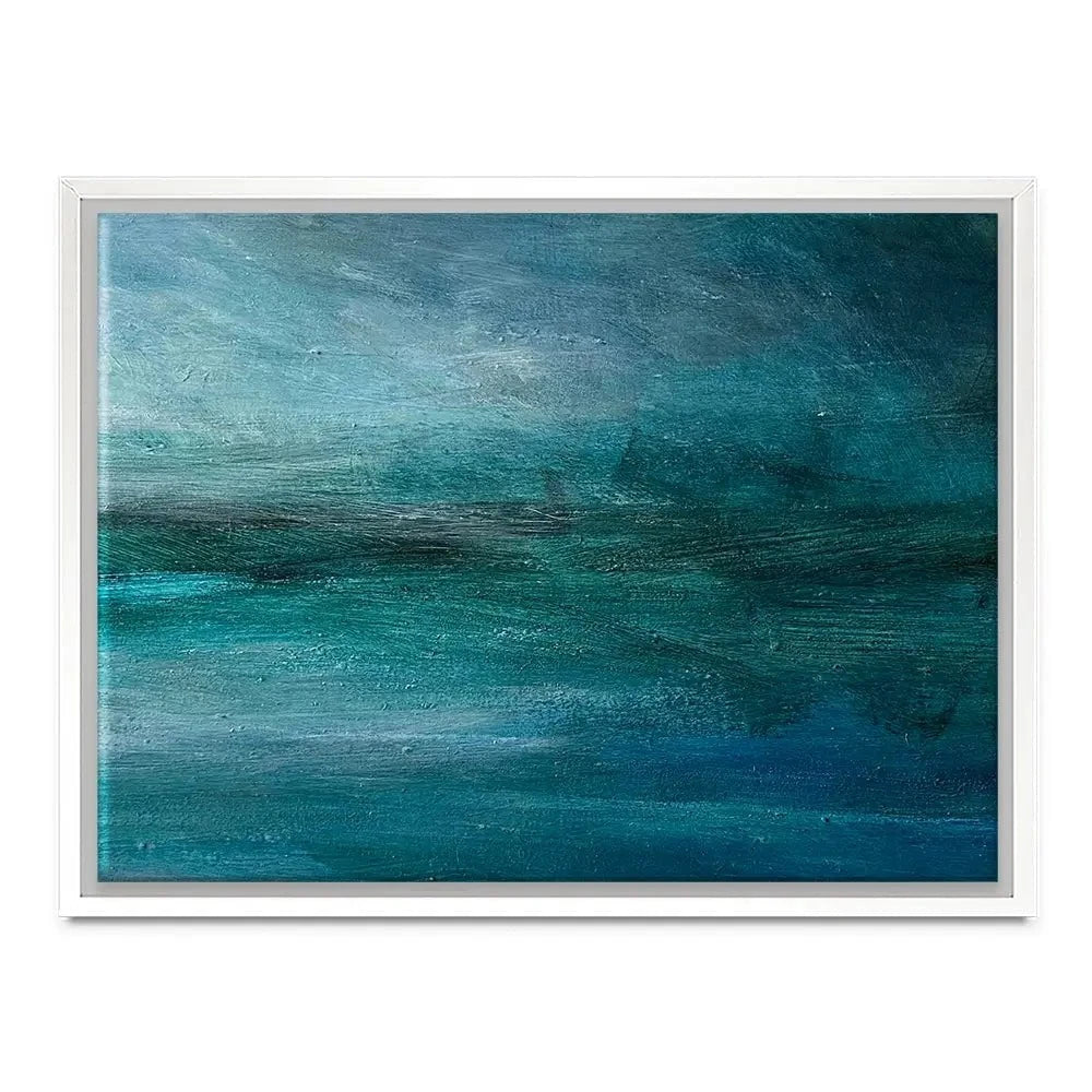 Turquoise Sea And Sky Canvas Print Turquoise Sea And Sky Canvas Print wall art product Craig Askew