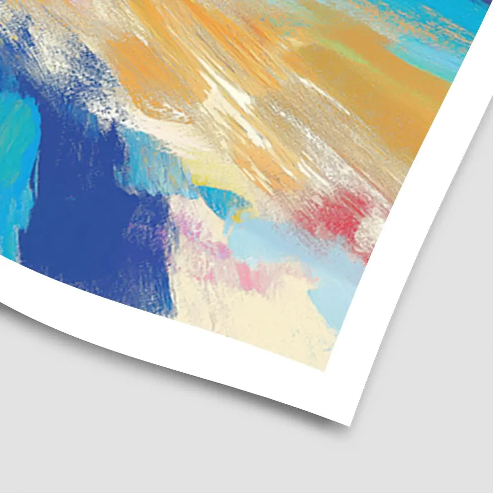 Tuscan Hilltop At Noon Art Print Tuscan Hilltop At Noon Art Print wall art product Chromatic Storm Studio