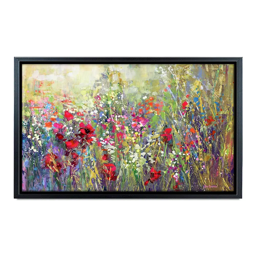 Tuscan Wildflower Field Oversized Canvas Print Tuscan Wildflower Field Oversized Canvas Print wall art product Art Print Shop