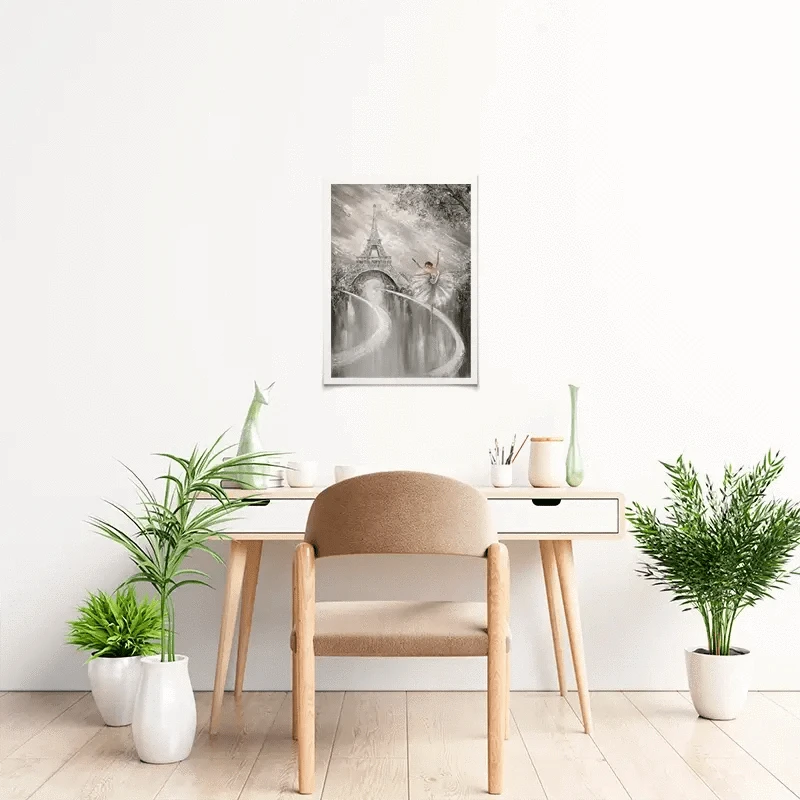 Tutu Twirl Art Print Tutu Twirl Art Print wall art product Isabella Karolewicz